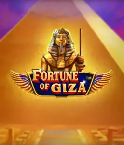 Uncover the timeless world of Fortune of Giza slot by Pragmatic Play, highlighting a stunning depiction of a Pharaoh set against the iconic pyramid backdrop. This image conveys the splendor of Egyptian heritage, ideal for those interested in ancient civilizations, delivering a fascinating adventure.